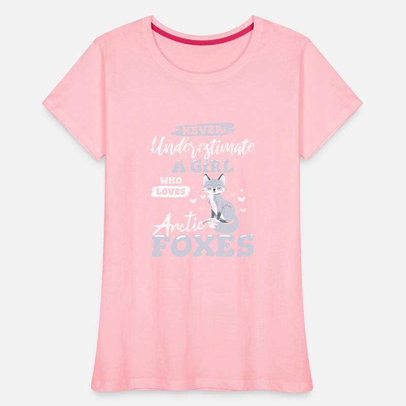 Arctic Fox Girl Who Loves Arctic Foxes Girl Fox C