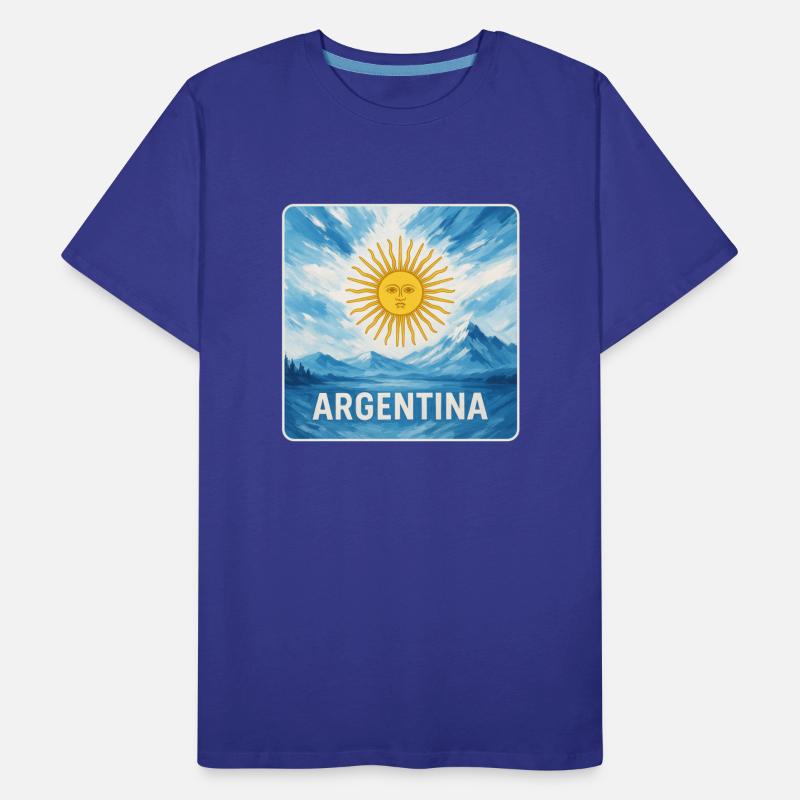 Argentina National Colors Design