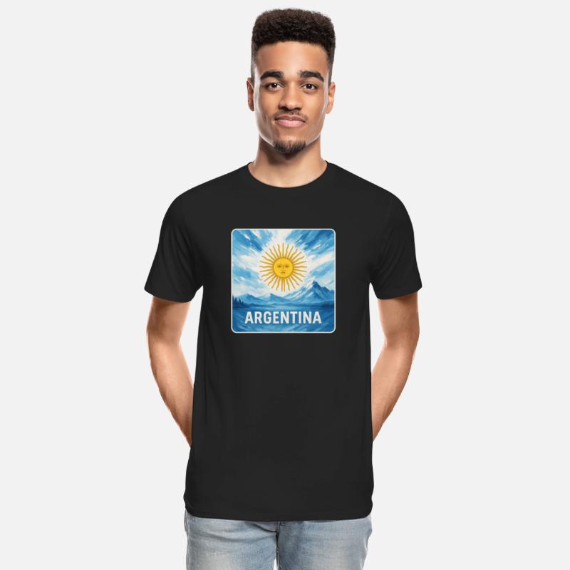 Argentina National Colors Design