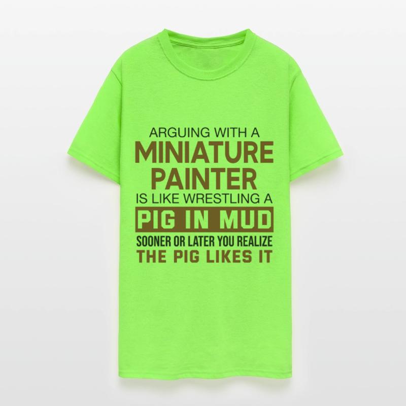 Arguing With A Miniature painter