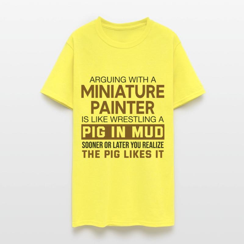 Arguing With A Miniature painter