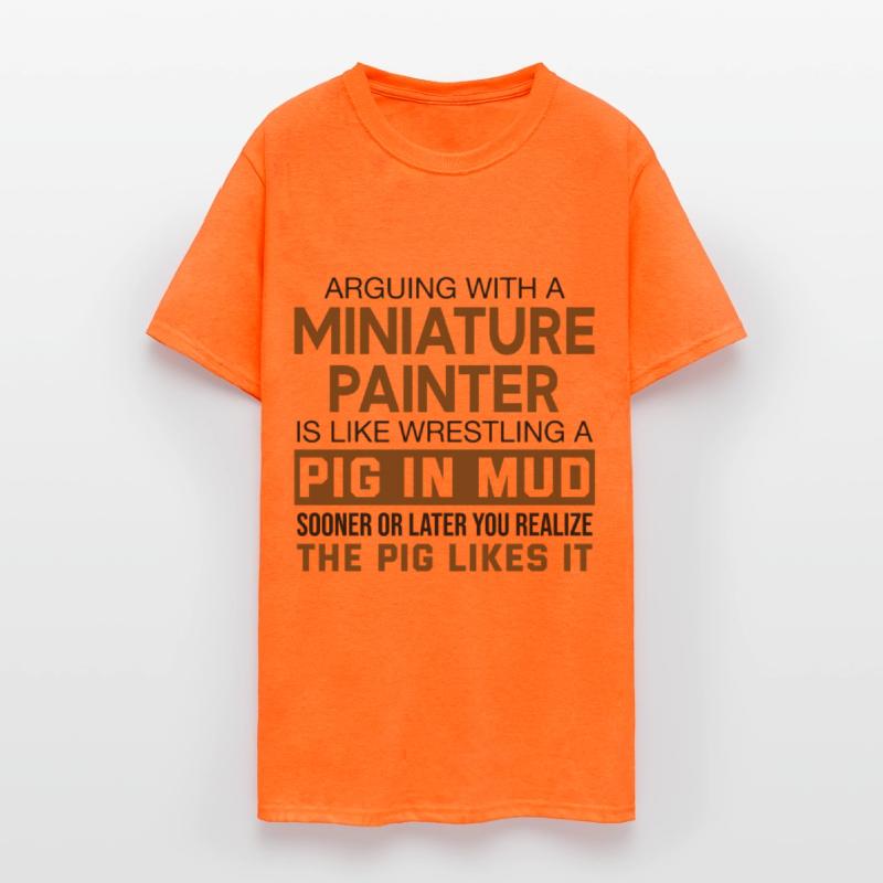 Arguing With A Miniature painter