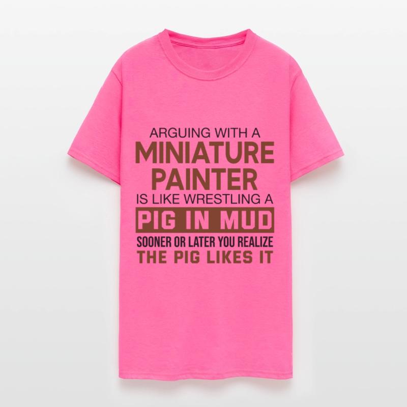 Arguing With A Miniature painter