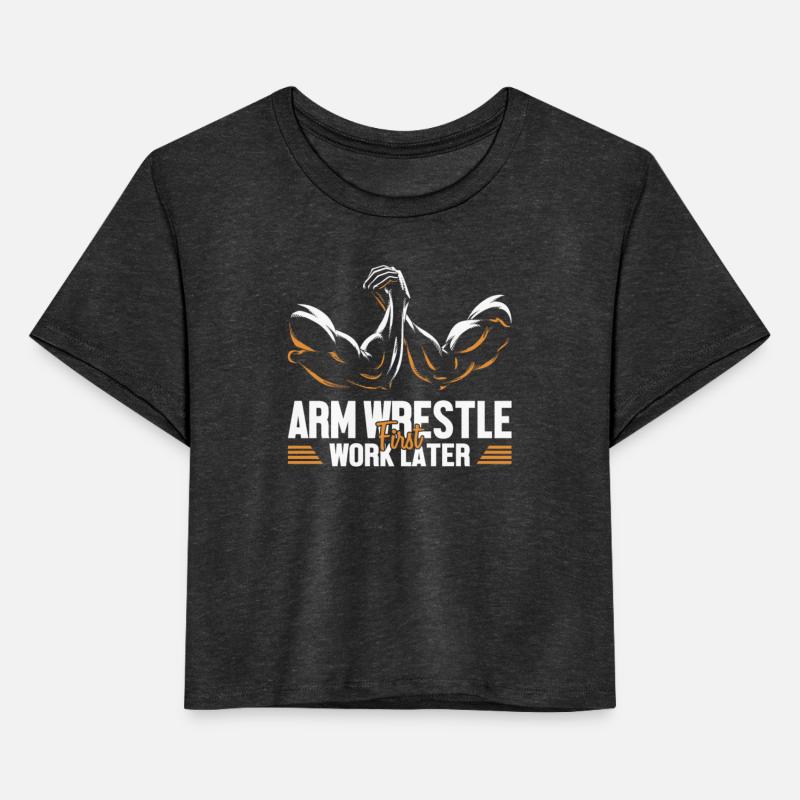 Arm Wrestling First Work Later Exercise Arm