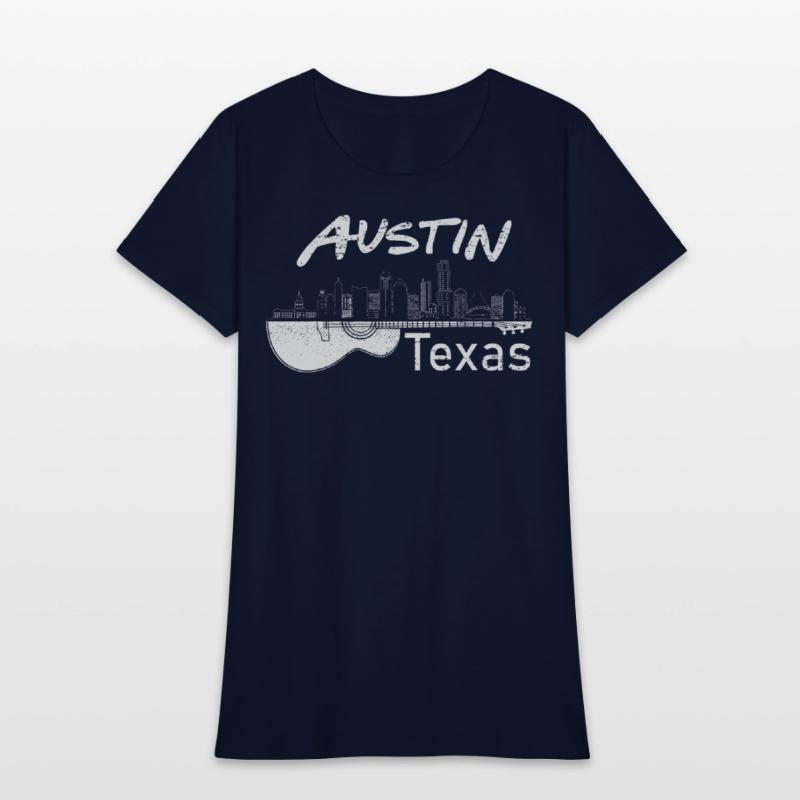 Austin Texas Souvenir Guitar Music Lover