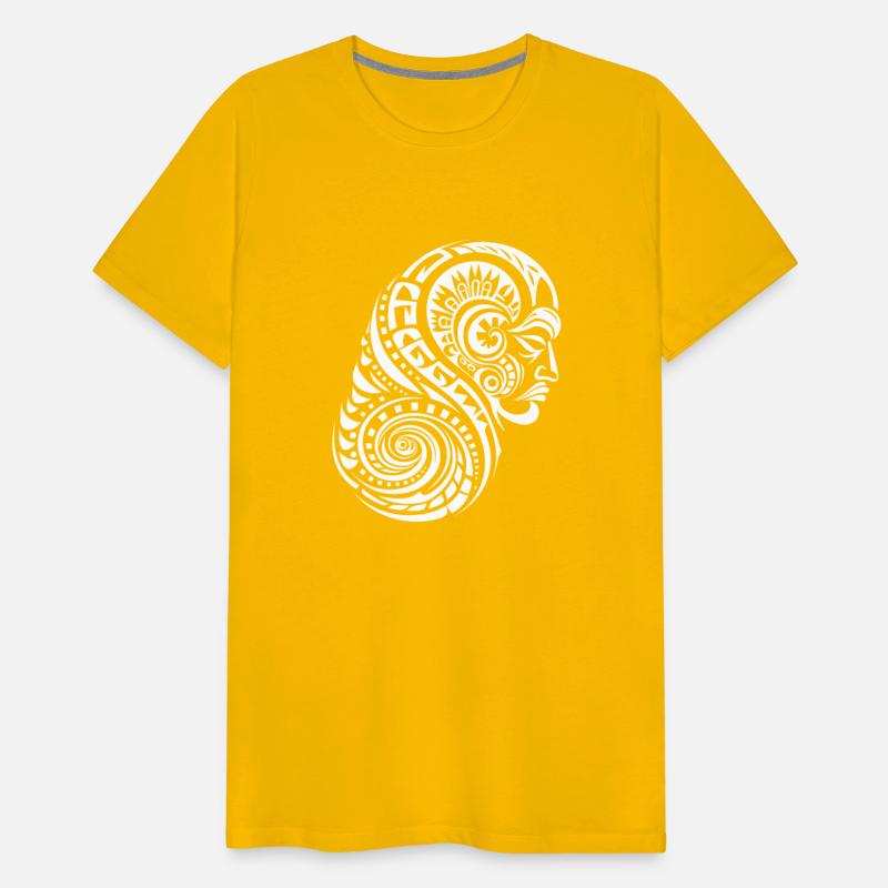 Authentic Maori Tattoo Artistry in white