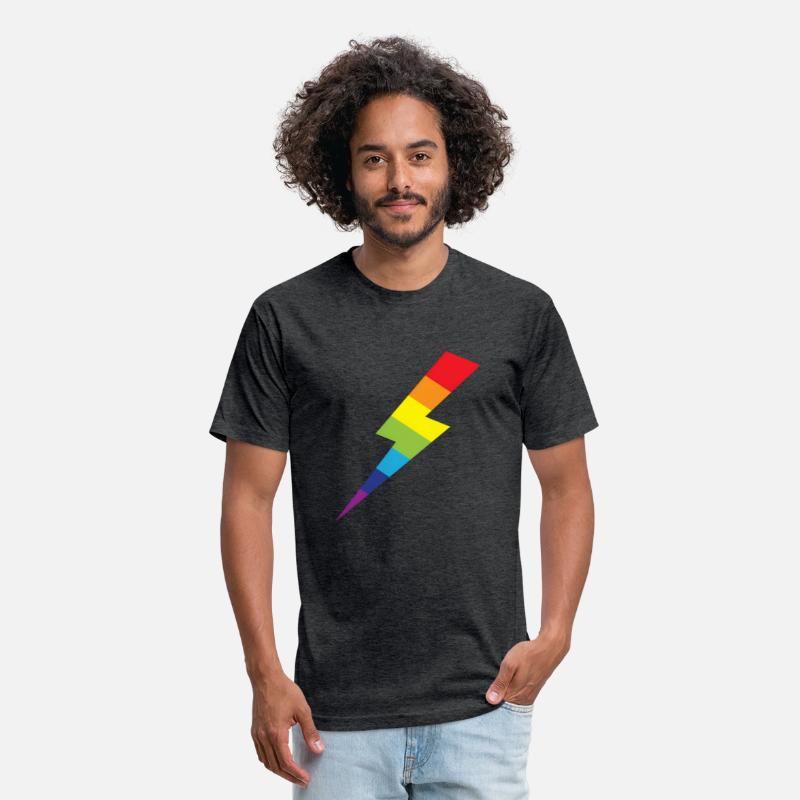 Awesome Rainbow Lightning Bolt Print