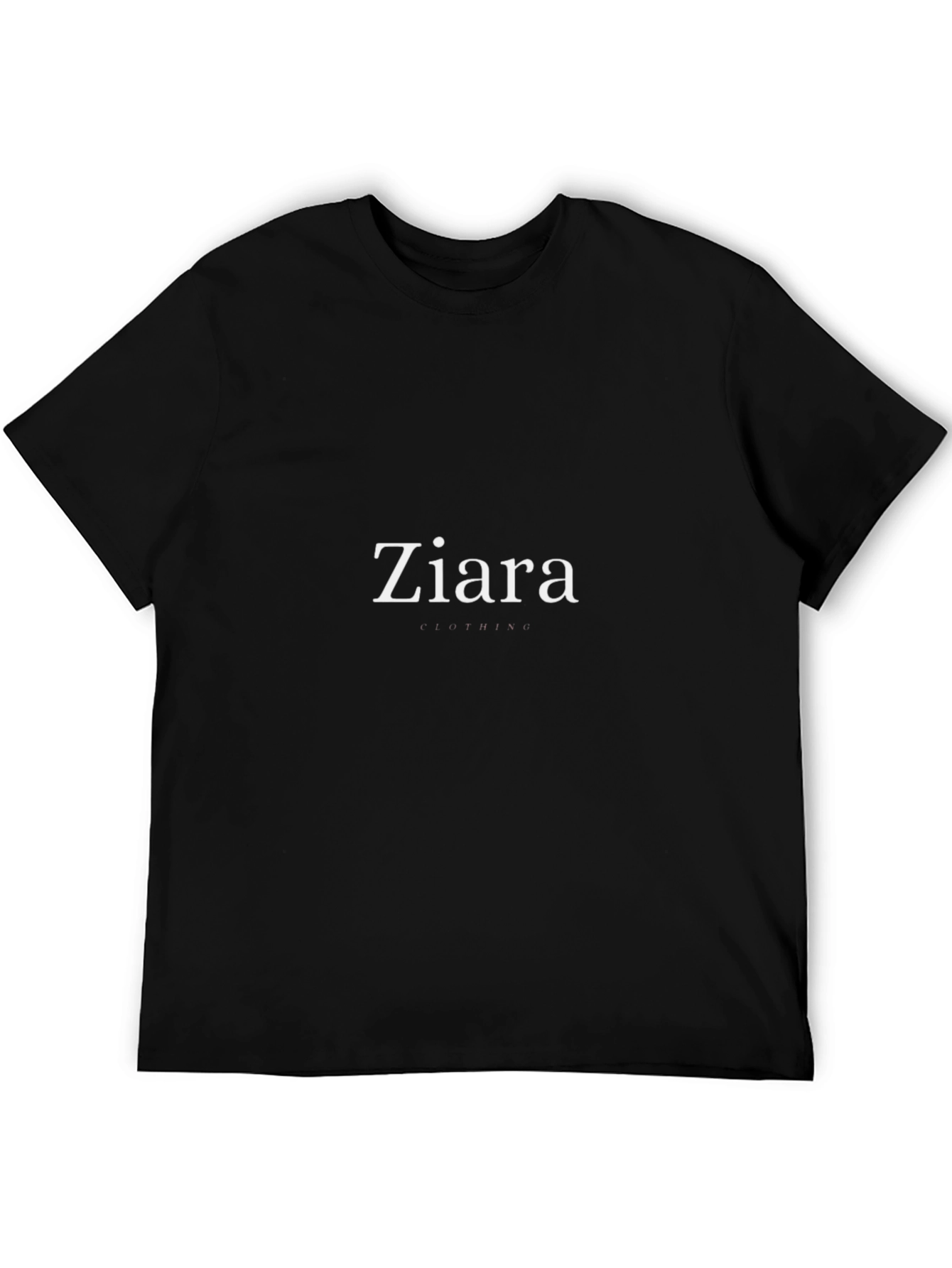 Ziara Custom Text T-Shirt | Personalized Style