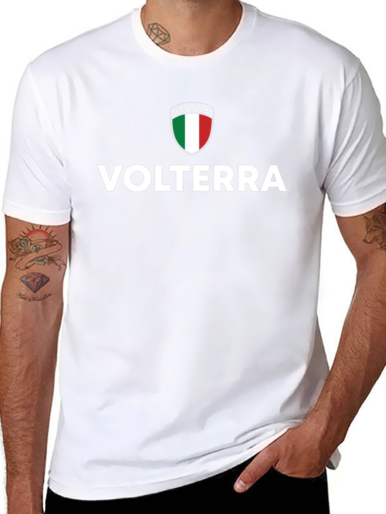 Volterra Italy T-Shirt - Italian Pride Tee