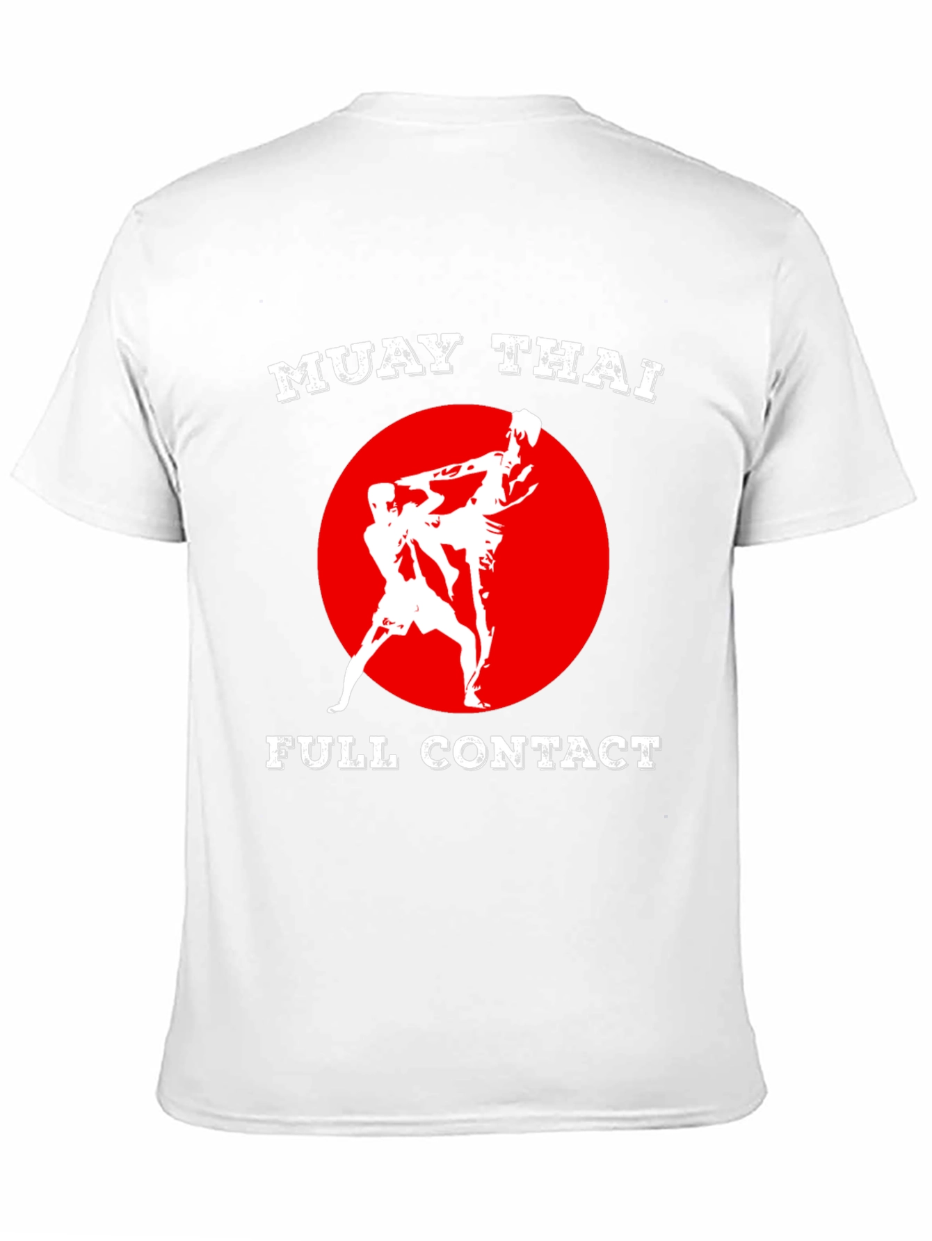 Muay Thai Full Contact Black T-Shirt