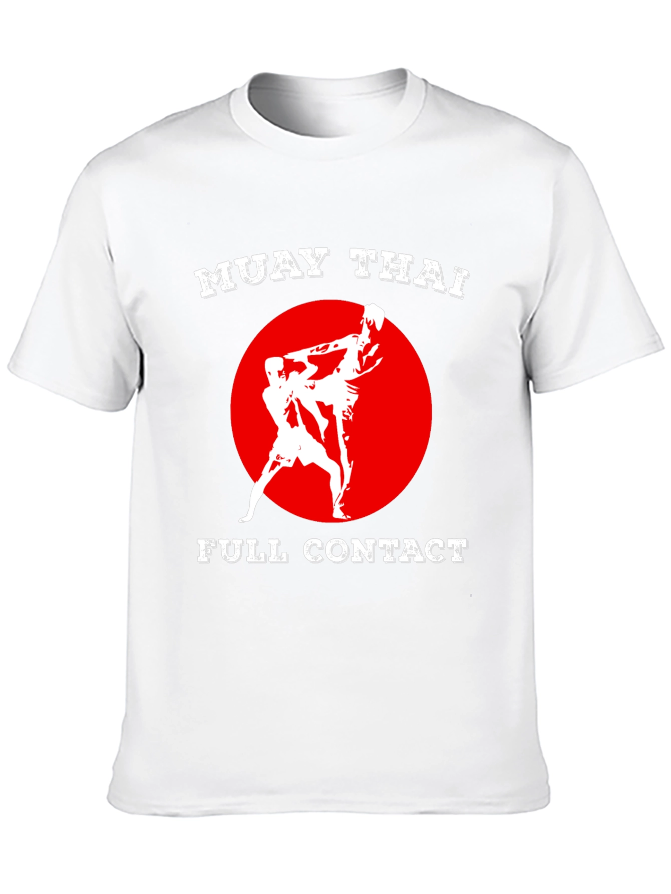 Muay Thai Full Contact Black T-Shirt