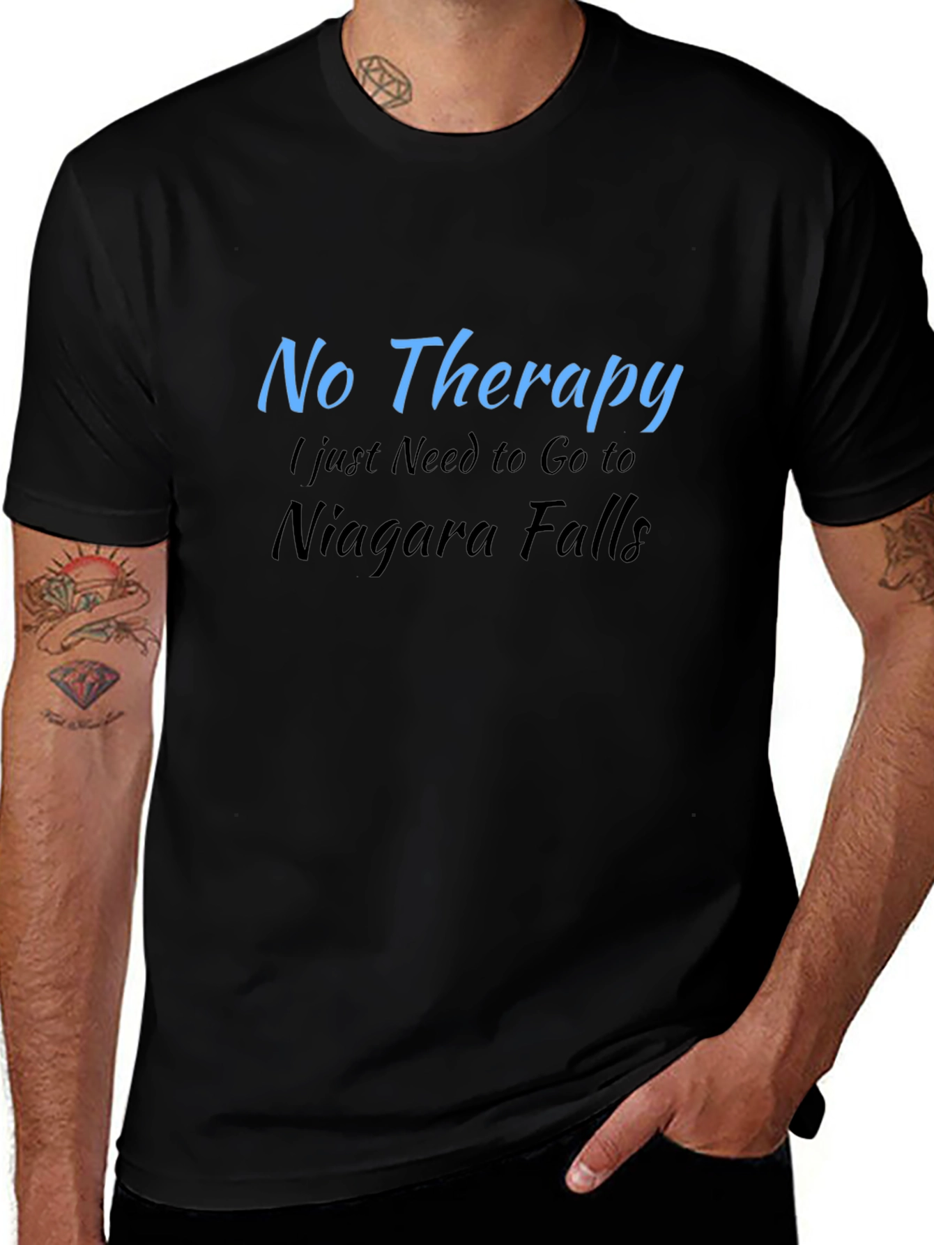 No Therapy Niagara Falls Graphic Tee
