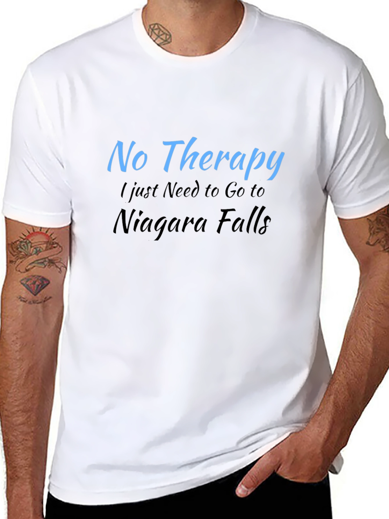 No Therapy Niagara Falls Graphic Tee