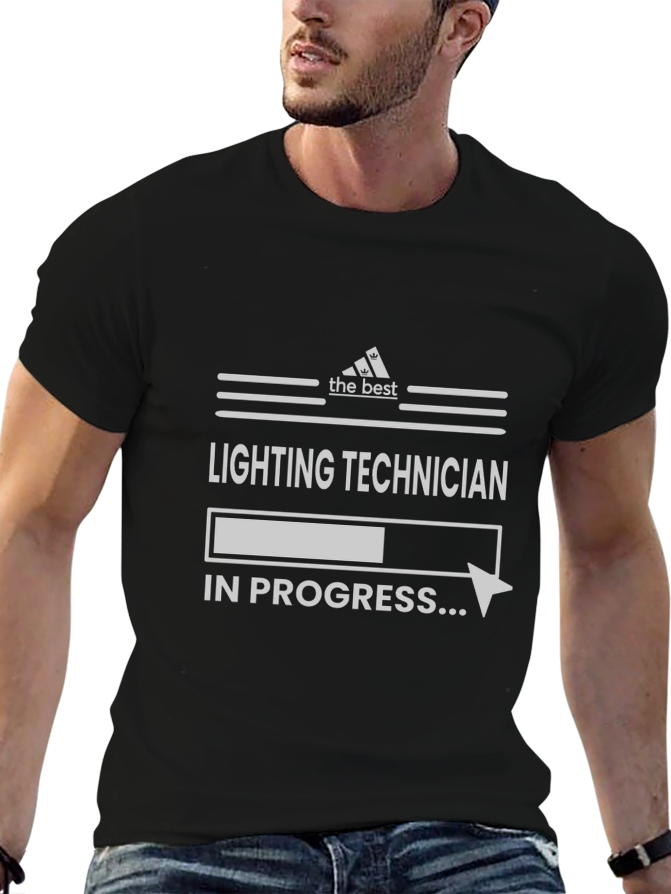 Lighting Technician In Progress T-Shirt