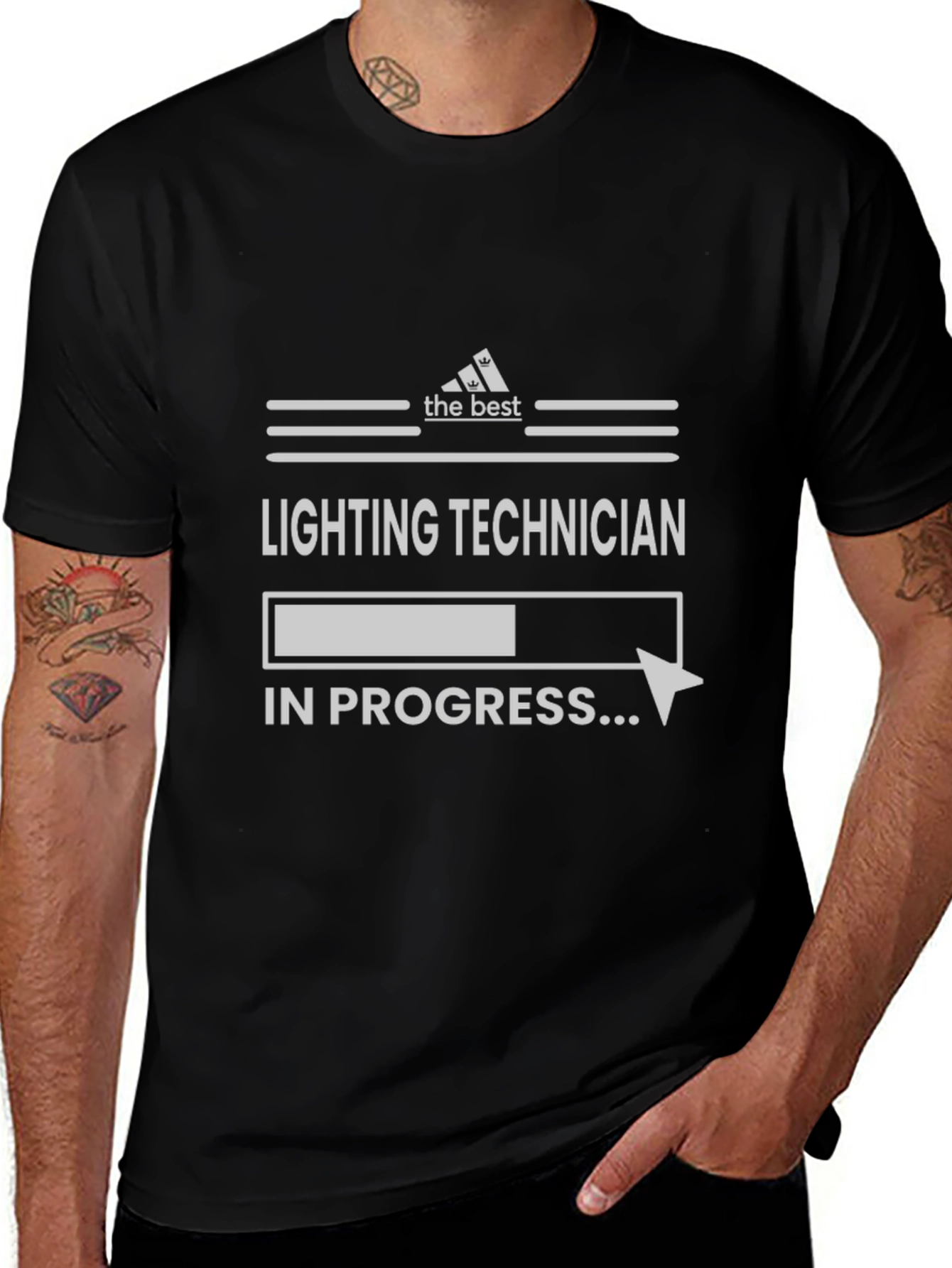Lighting Technician In Progress T-Shirt