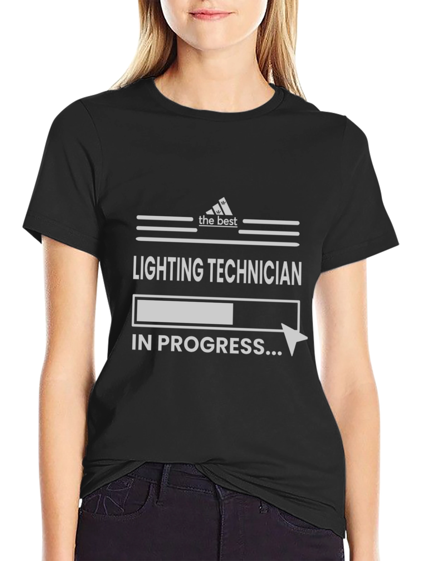 Lighting Technician In Progress T-Shirt