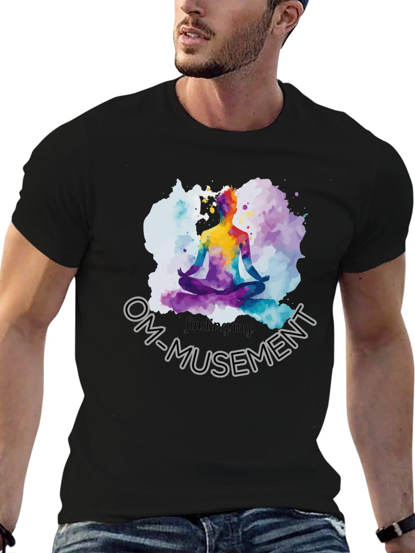 Om-Musement Yoga Meditation T-Shirt