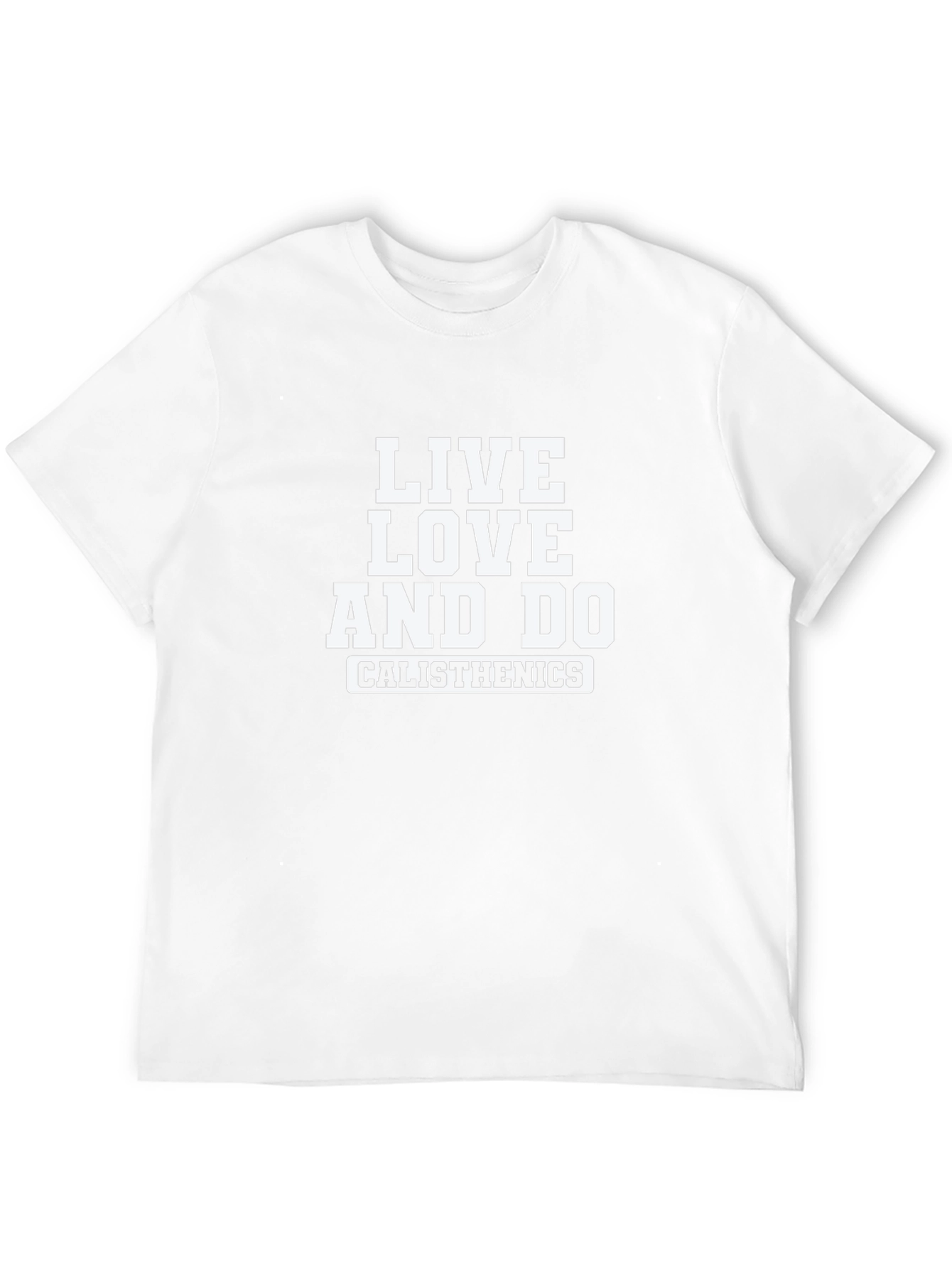 Live Love Do Calisthenics - Black T-Shirt