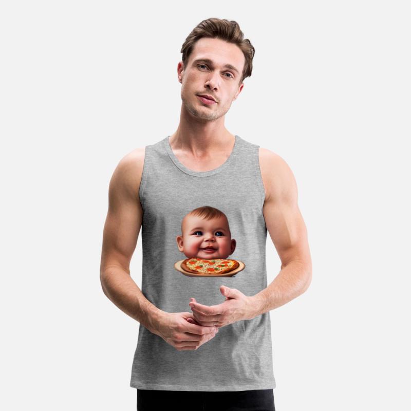 Baby meets pizza !!!