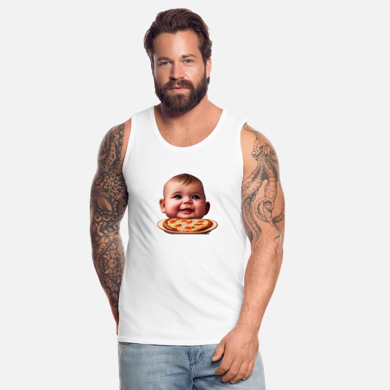 Baby meets pizza !!!