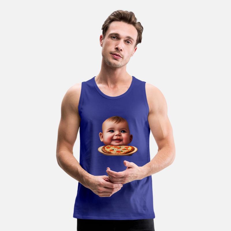 Baby meets pizza !!!