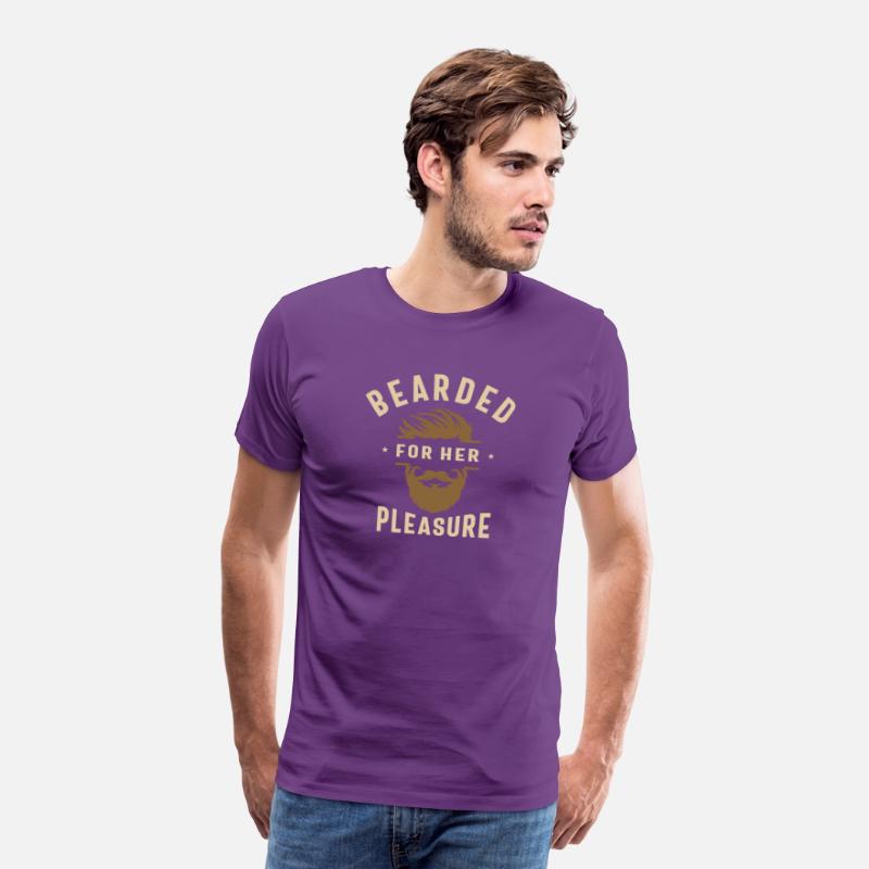 Bearded for Her Pleasure Funny Humor Beard