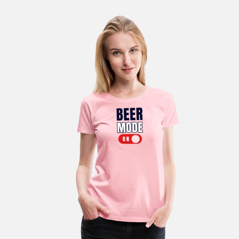 Beer Mode On Funny Alcohol Beer T-Shirt
