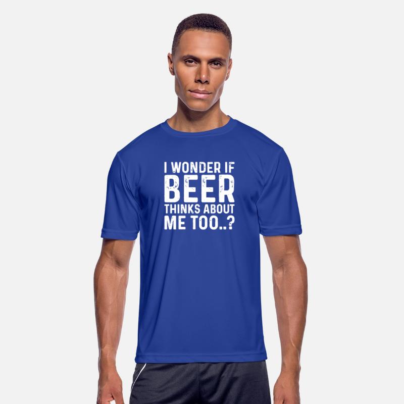 Beer Thinks About Me Graphic Novelty Sarcastic