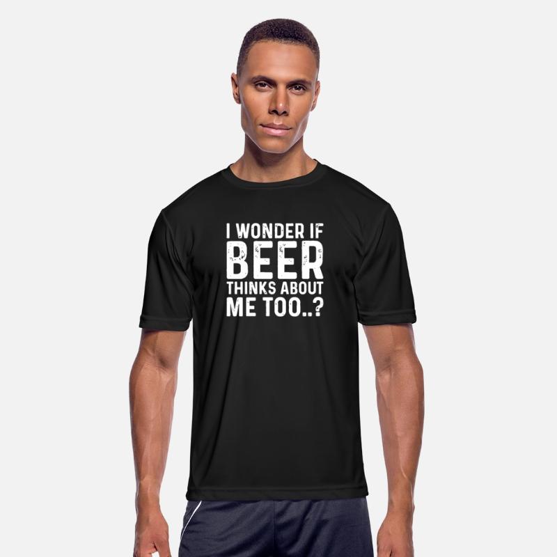 Beer Thinks About Me Graphic Novelty Sarcastic