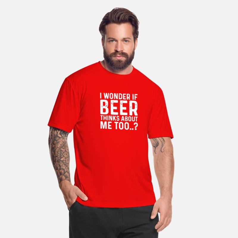 Beer Thinks About Me Graphic Novelty Sarcastic