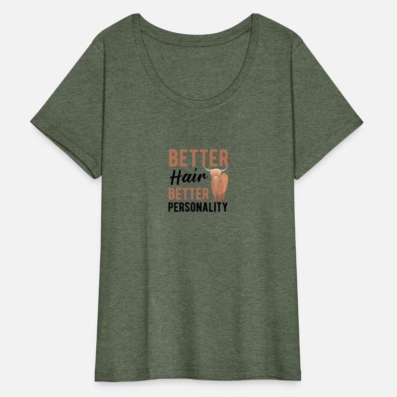 Better Hair Better Personality Highland Cow