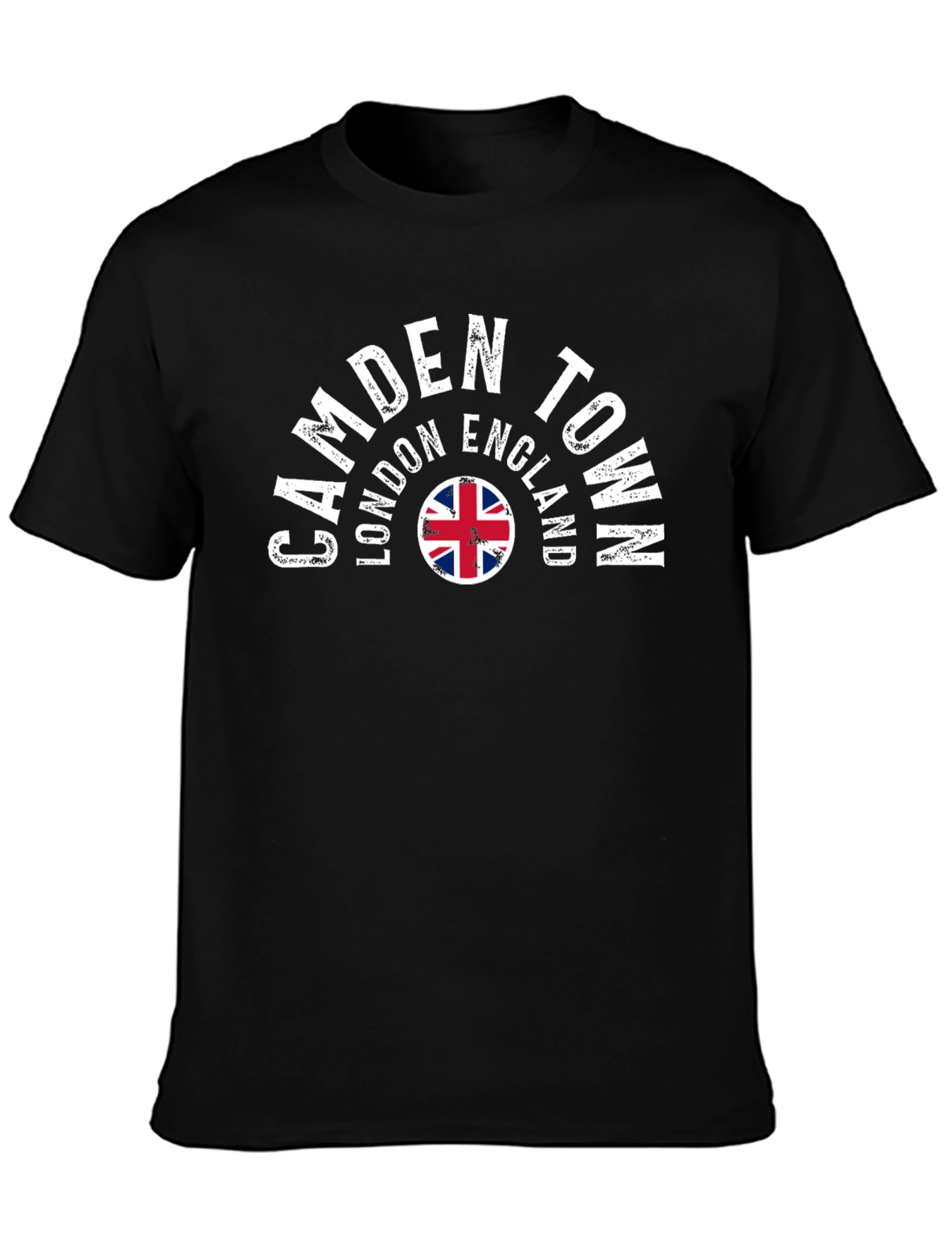 Camden Town England London UK Flag T-Shirt