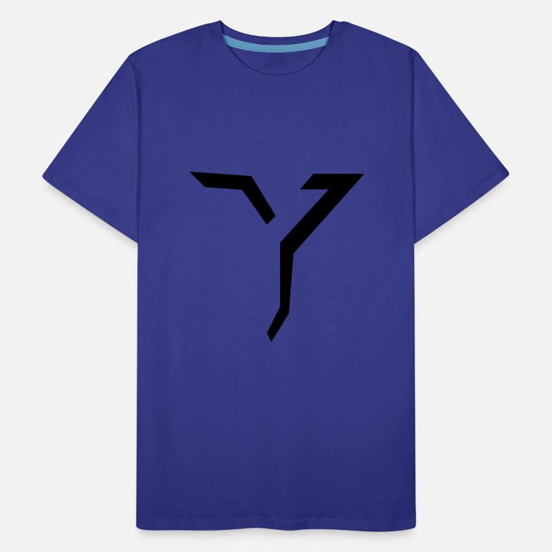 Black initial letter Y