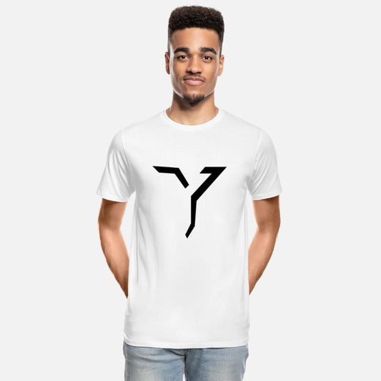 Black initial letter Y