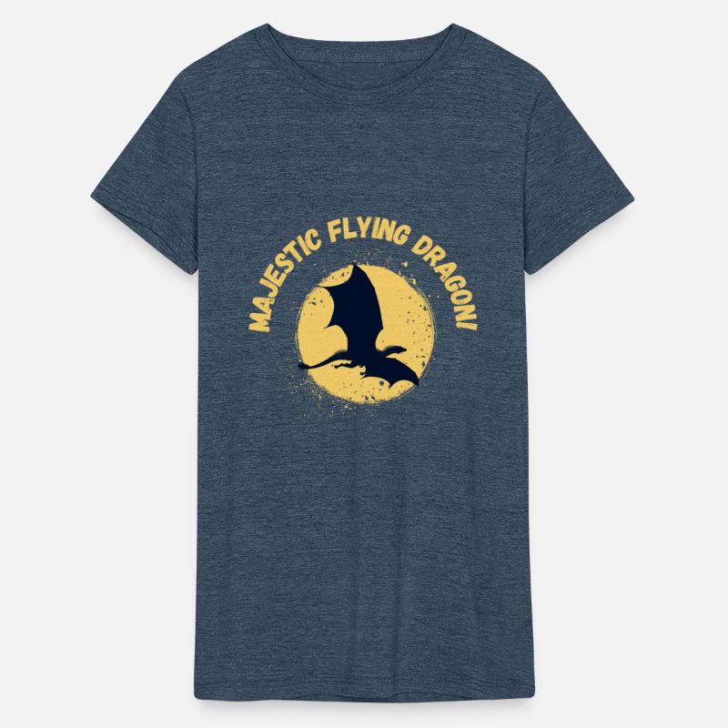 Black Yellow Flying Dragon