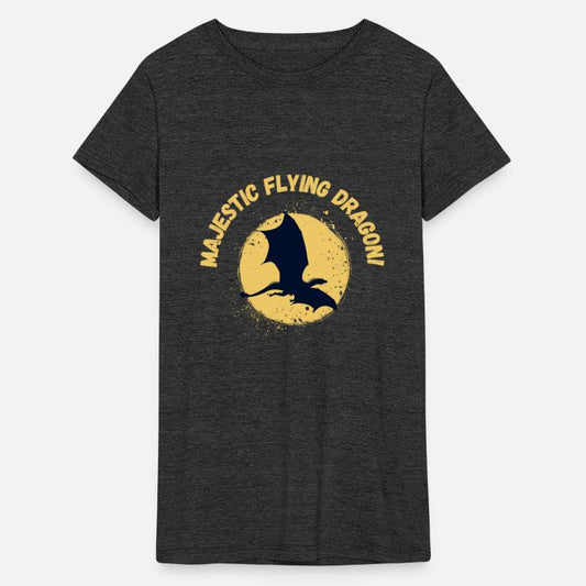 Black Yellow Flying Dragon