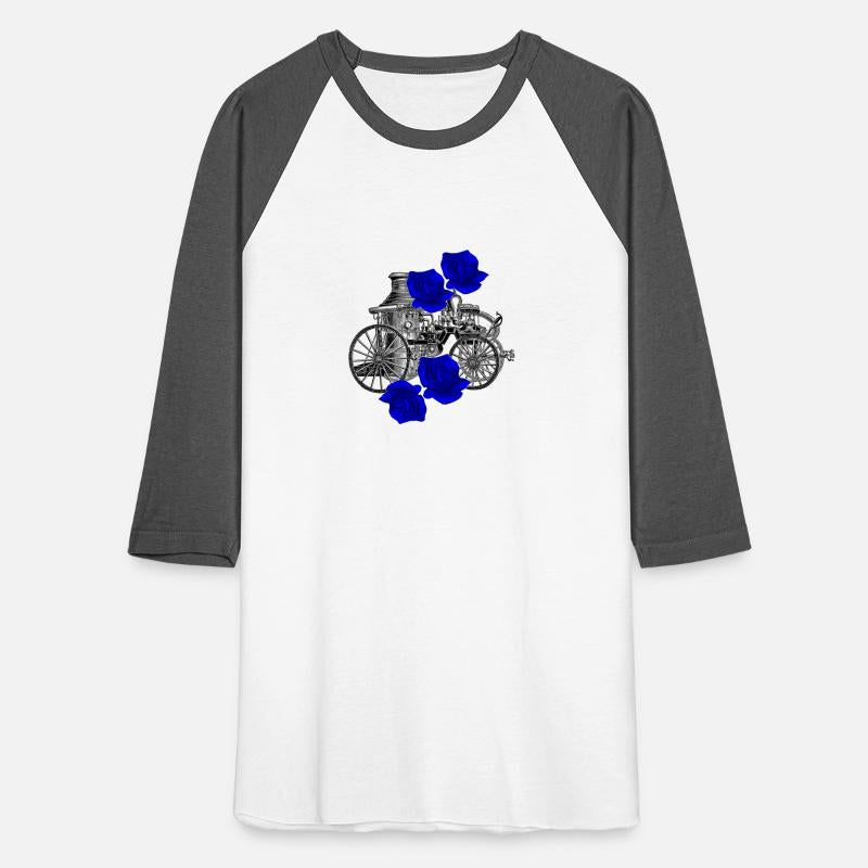 Blue flowers steam machine