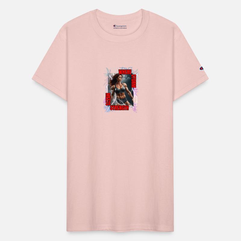 Bodybuilder woman design . Option 3