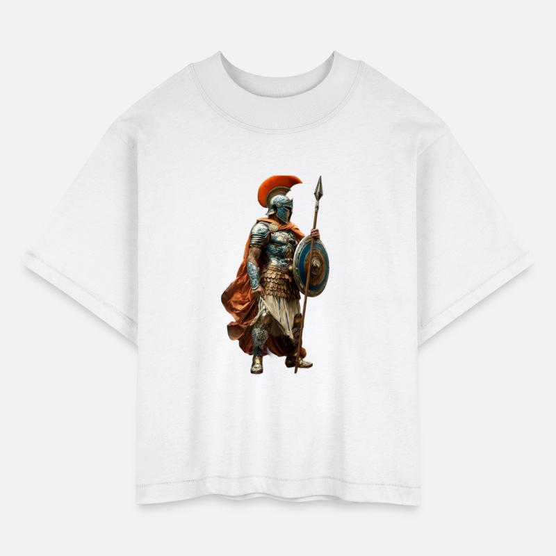 Bold Roman Soldier Illustration – Ancient Warrior