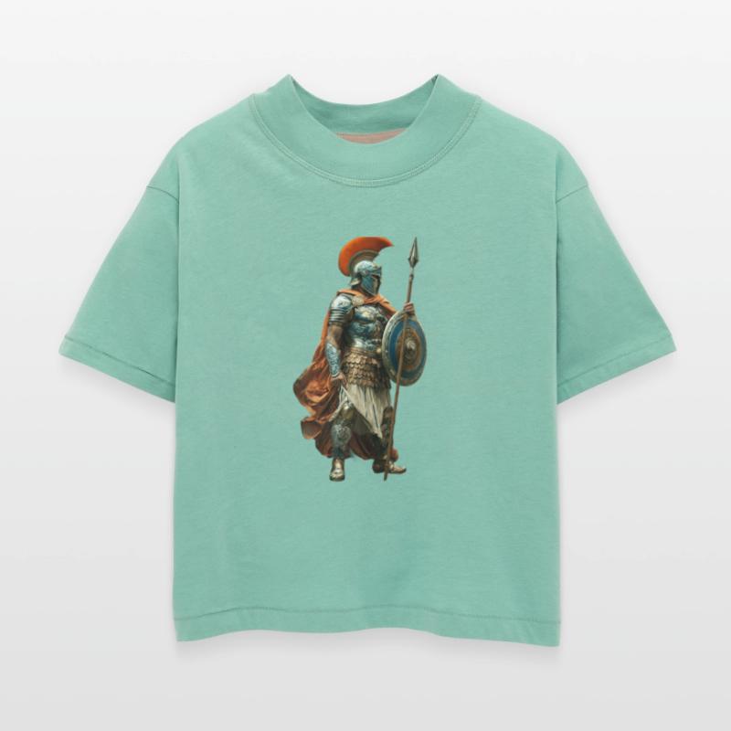 Bold Roman Soldier Illustration – Ancient Warrior