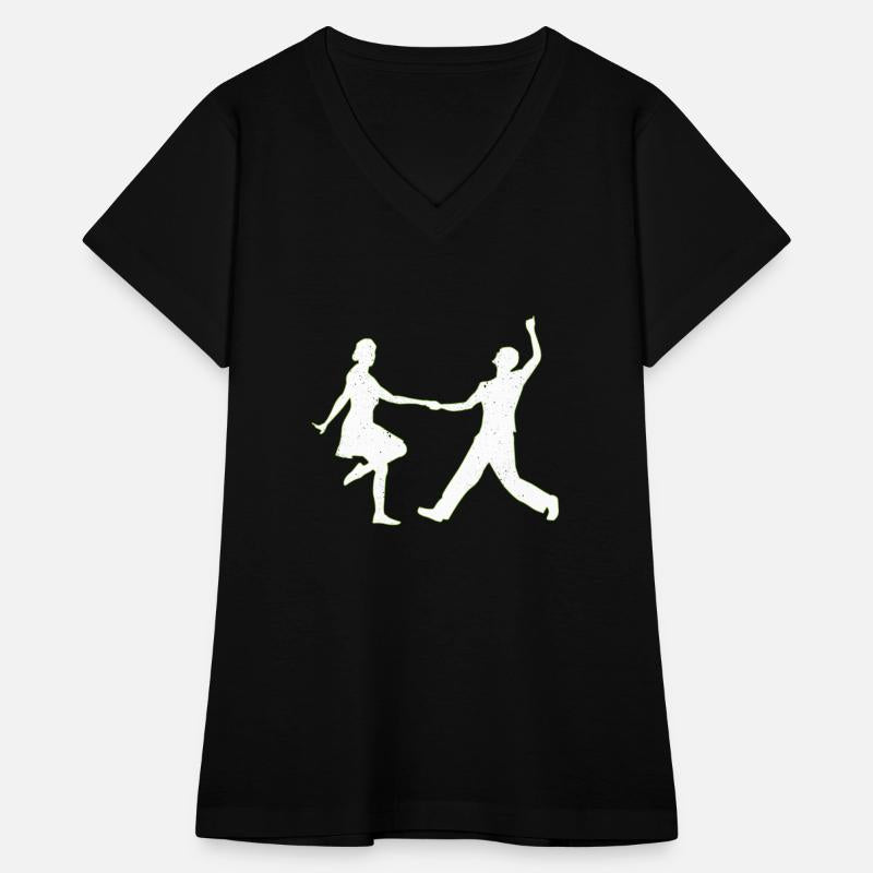 Boogie Woogie Swing Dancing Silhouette