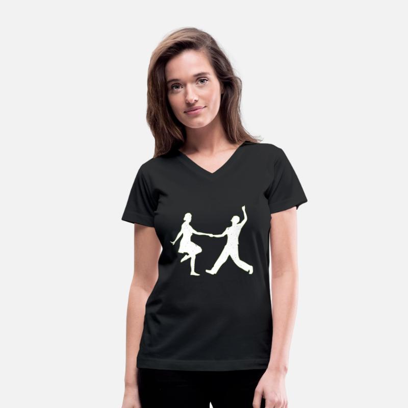 Boogie Woogie Swing Dancing Silhouette
