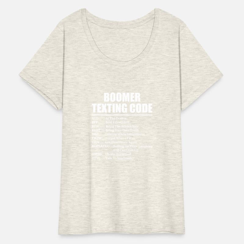 Boomer Texting Code Funny Senior Messaging Joke