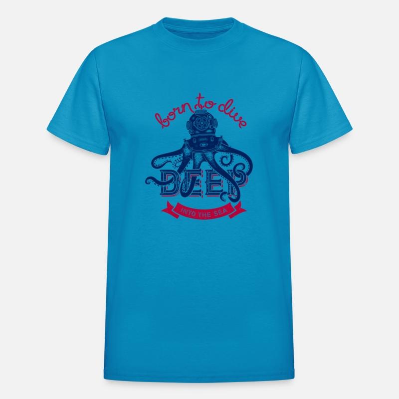 Born to Dive Deep into the Sea