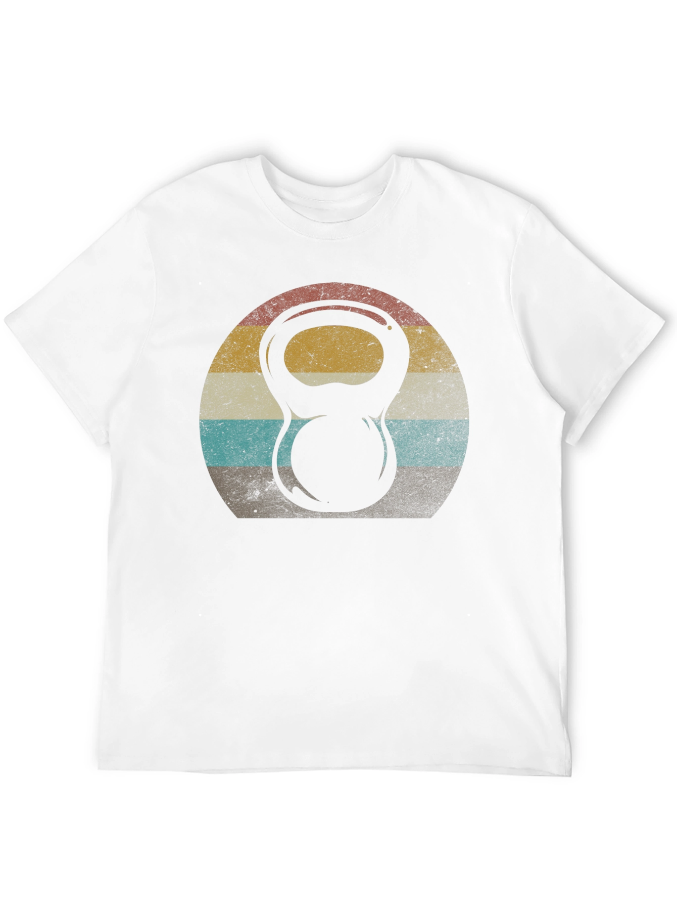 Retro Kettlebell Workout T-Shirt