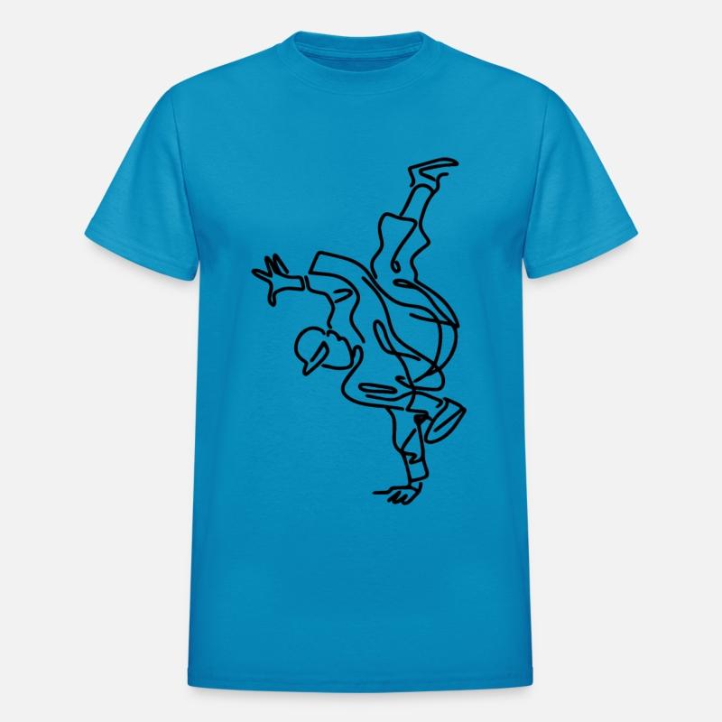 Breakdancing Boy Drawing