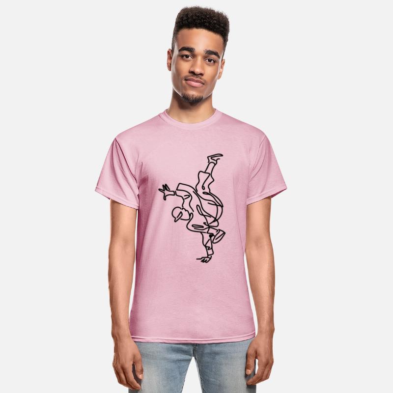 Breakdancing Boy Drawing