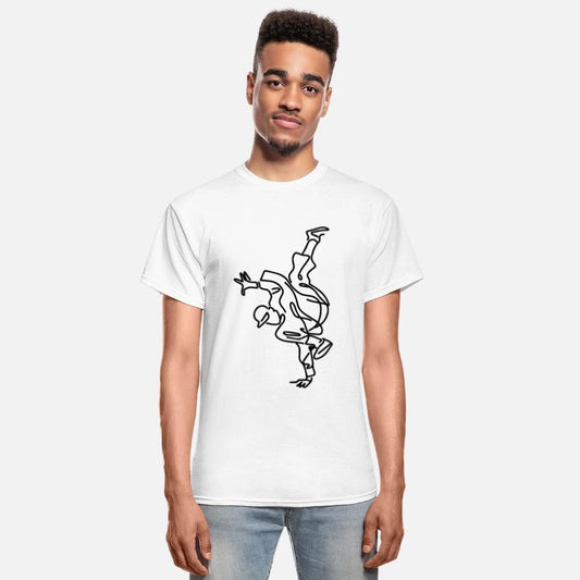 Breakdancing Boy Drawing