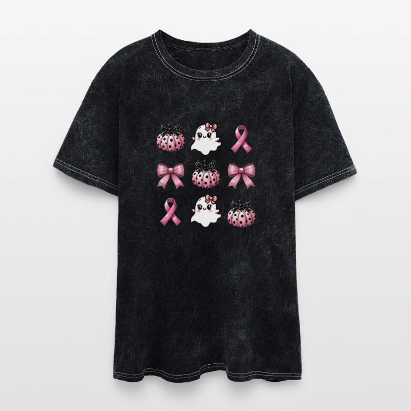 Breast Cancer Shirts Women Halloween In October