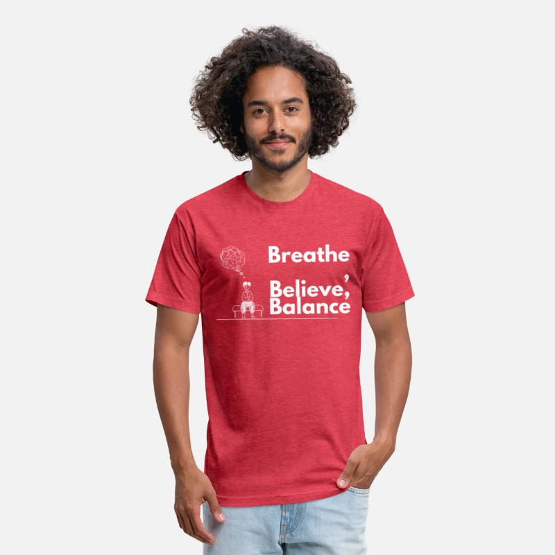 Breathe Believe Balance – Motivational t-shirt